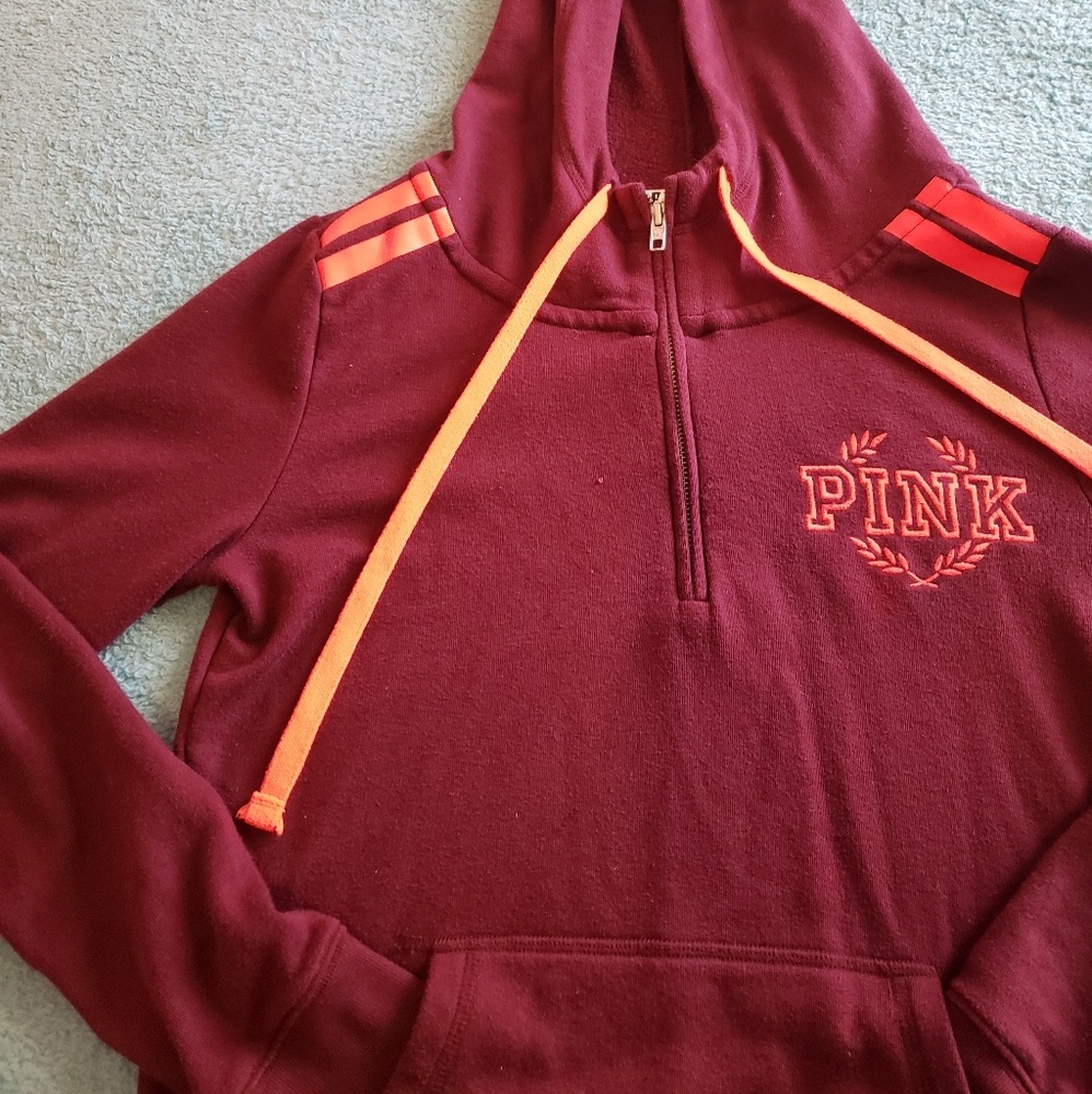 Ladies pink hoodie
